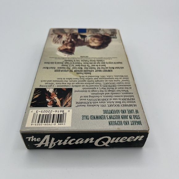 The African Queen VHS Kathrine Hepburn Humphrey Bogart PG 1979 Fox Video VGCond - Picture 5 of 7